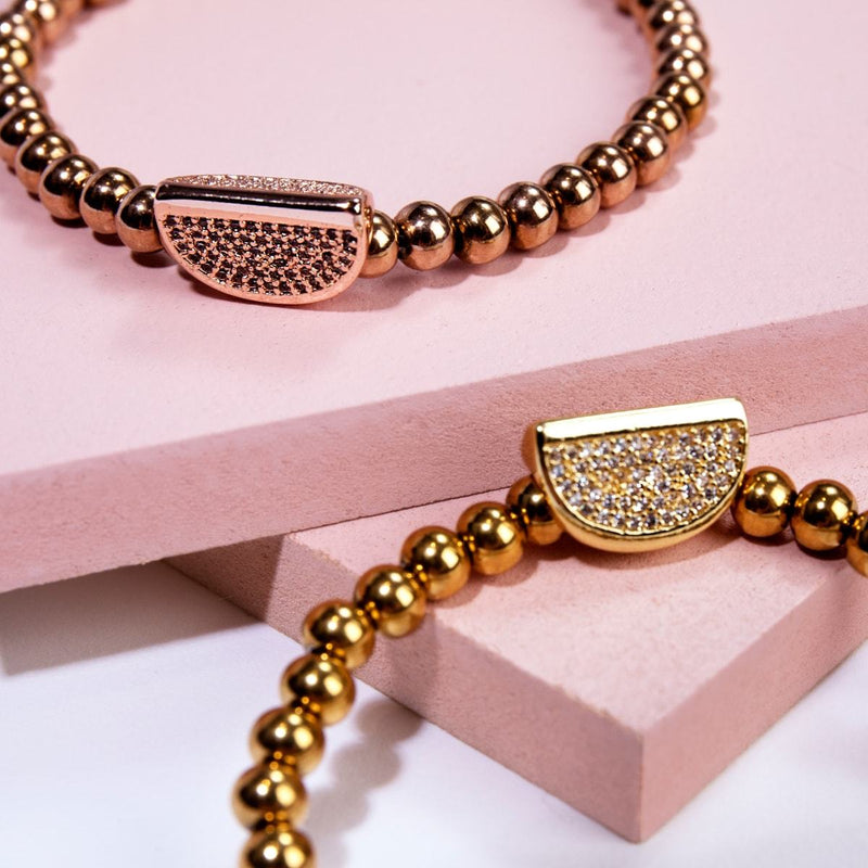 Saftig | 18 Karat Gold | Kristallmelone