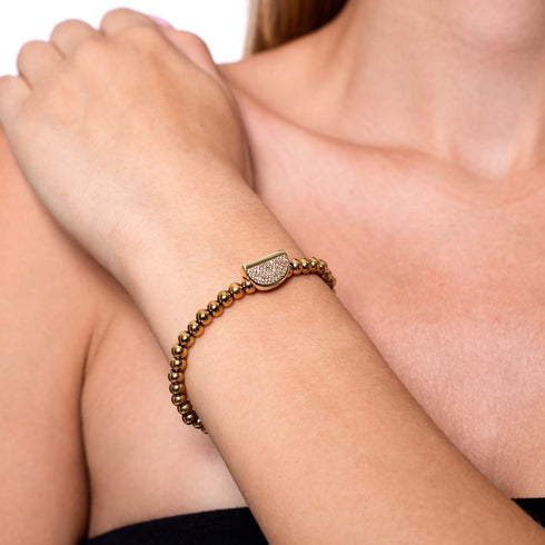 Saftig | 18 Karat Gold | Kristallmelone