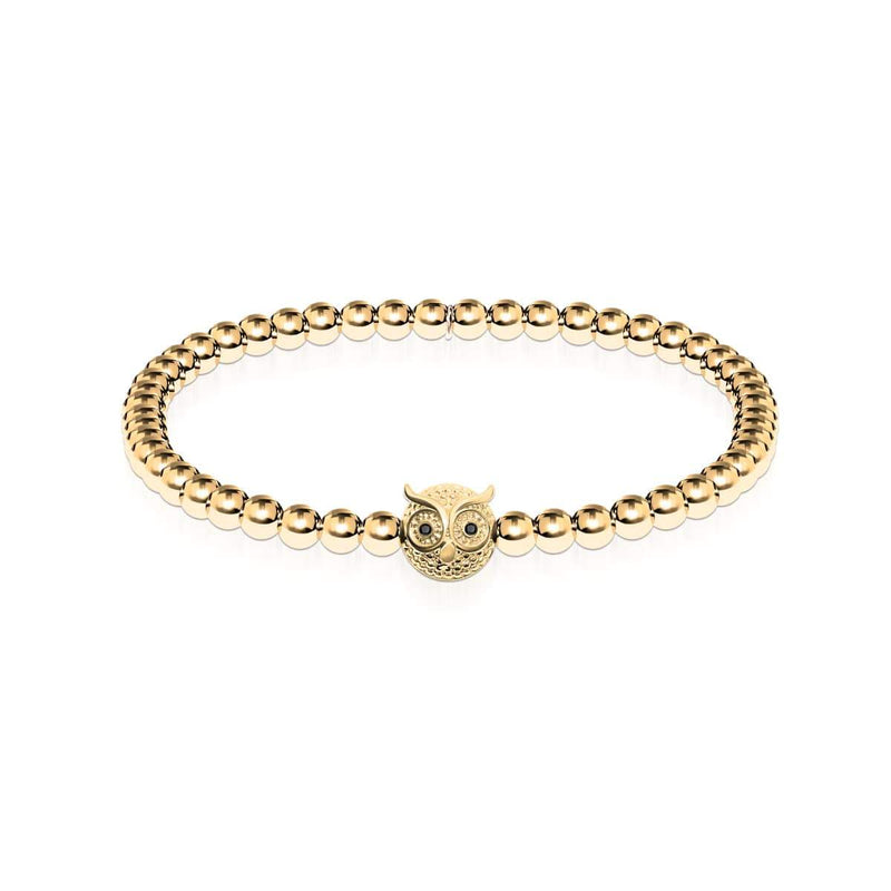 Weisheit | 18 Karat Gold | Kristallnachteule