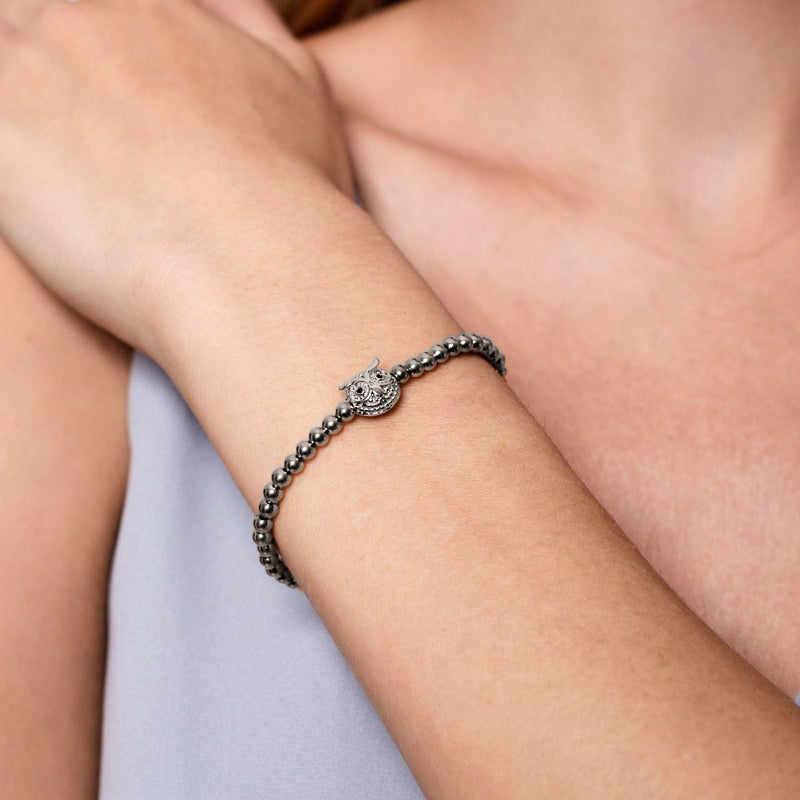 Weisheit | Silber | Kristall Nachteule