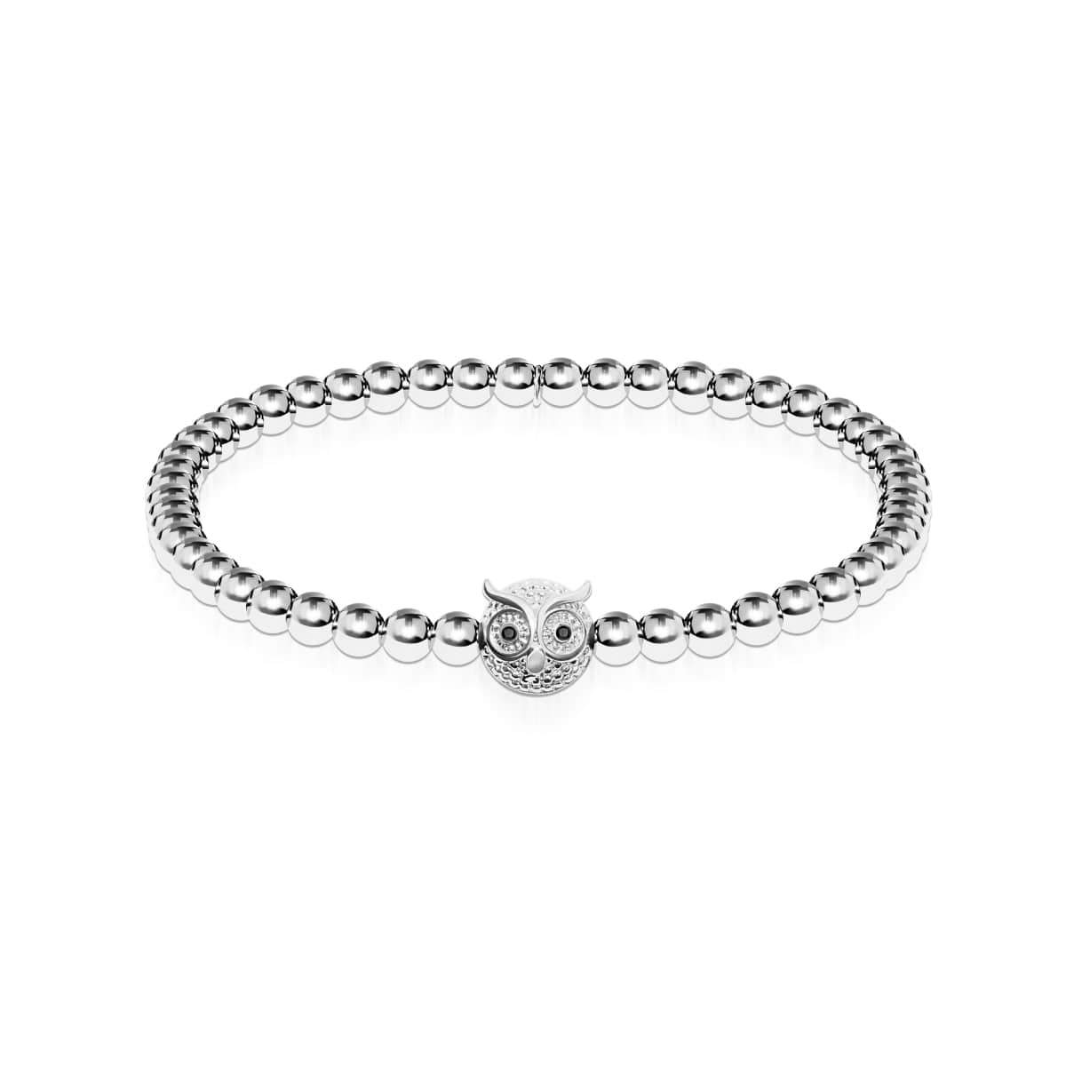 Weisheit | Silber | Kristall Nachteule