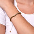 18 Karat Gold | Kristallpavé Gala-Armband | Weiß