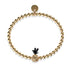 Piña Colada | Rotguss & 18 Karat Gold | Ananas-Armband mit Kristallen