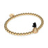 Piña Colada | Rotguss & 18 Karat Gold | Ananas-Armband mit Kristallen