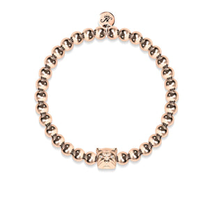 Bestie | 18 Karat Roségold | Kristallwelpe