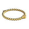 Pfote | 18 Karat Gold | Kristallwelpen-Print
