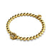Pfote | 18 Karat Gold | Kristallwelpen-Print