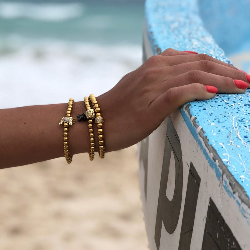 Wendekreis des Krebses | 18 Karat Gold | Kristall-Seekrabbe