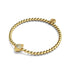 Isla | 18 Karat Gold | Kristall-Muschel-Charm-Armband