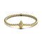 Isla | 18 Karat Gold | Kristall-Muschel-Charm-Armband