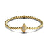 Isla | 18 Karat Gold | Kristall-Muschel-Charm-Armband