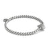 Isla | Silber | Kristall-Muschel-Charm-Armband