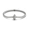Isla | Silber | Kristall-Muschel-Charm-Armband