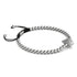 Isla | Silber | Kristall-Muschel-Makramee-Charmballa-Armband