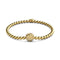 Playa | 18 Karat Gold | Kristall-Muschel-Charm-Armband