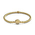 Playa | 18 Karat Gold | Kristall-Muschel-Charm-Armband