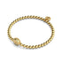 Playa | 18 Karat Gold | Kristall-Muschel-Charm-Armband