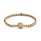 Playa | 18 Karat Roségold | Kristall-Muschel-Charm-Armband