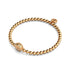 Playa | 18 Karat Roségold | Kristall-Muschel-Charm-Armband