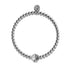 Playa | Silber | Kristall-Muschel-Charm-Armband