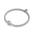 Playa | Silber | Kristall-Muschel-Charm-Armband