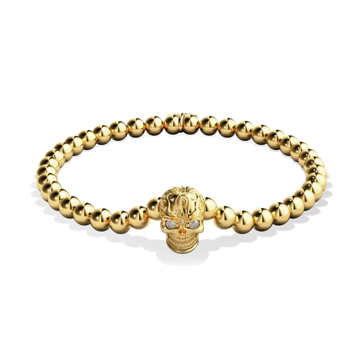 Calavera | 18 Karat Gold | Kristallschädel