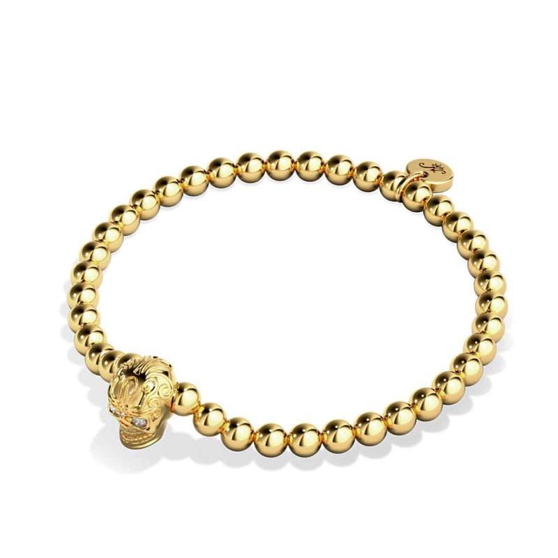 Calavera | 18 Karat Gold | Kristallschädel