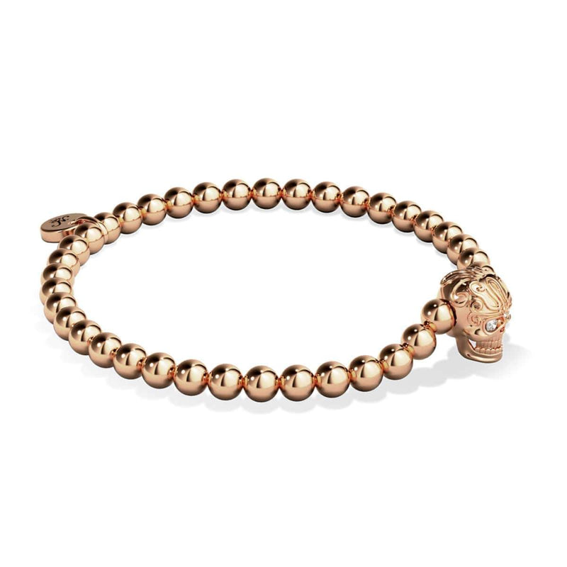 Calavera | 18 Karat Roségold | Kristallschädel
