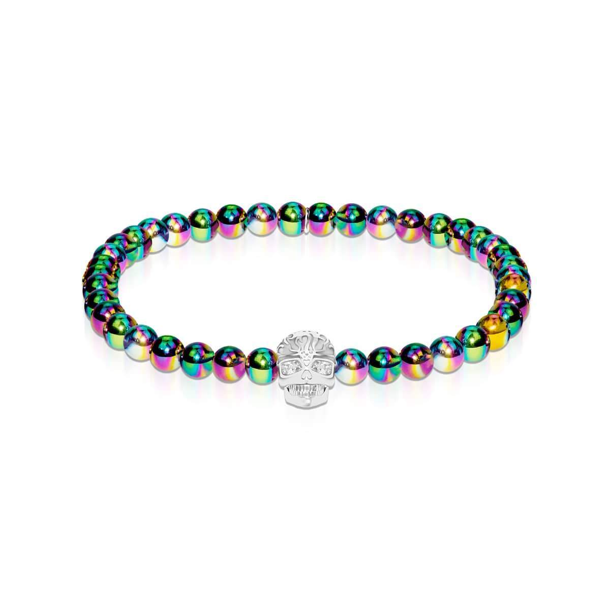 Calavera | Einhorn Silber | Kristallschädel