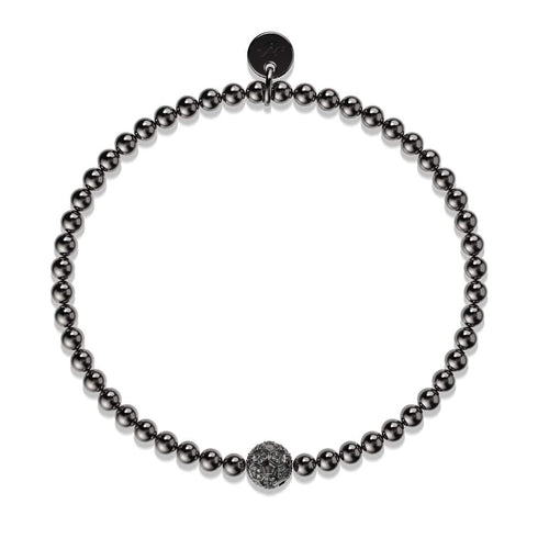 Tor | Rotguss | Fußball-Charm-Armband mit Kristallen