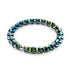 Blauer Smaragd | Monroe Links | Sanduhr-Armband