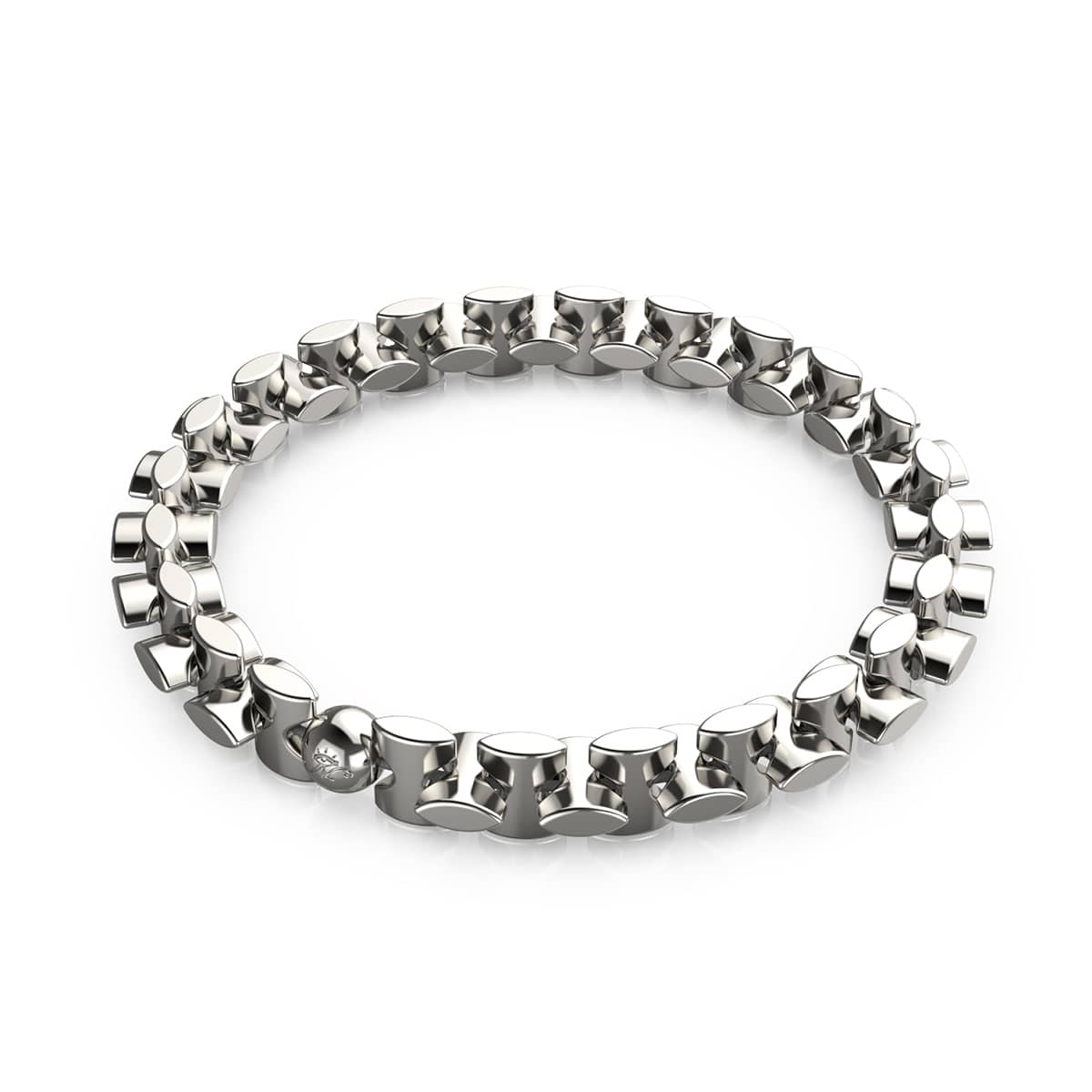 Klassisches Chrom | Monroe Links | Sanduhrarmband
