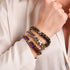 Lila Sonnenuntergang | Monroe Links | Sanduhr-Armband