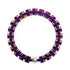 Lila Sonnenuntergang | Monroe Links | Sanduhr-Armband