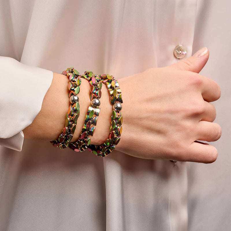 Einhorn Gold | Monroe Links | Sanduhr-Armband