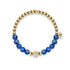 Atlantis | 18 Karat Gold | Kristallmeer-Edelsteinarmband