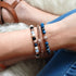 Atlantis | 18 Karat Roségold | Kristallmeer-Edelsteinarmband