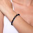 Atlantis | Rotguss | Kristallmeer-Edelsteinarmband