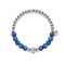 Atlantis | Silber | Kristallmeer-Edelsteinarmband