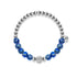 Atlantis | Silber | Kristallmeer-Edelsteinarmband