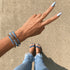 Coy | 18 Karat Gold | Aquamarin | Edelstein-Ausdrucksarmband