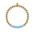Coy | 18 Karat Gold | Aquamarin | Edelstein-Ausdrucksarmband