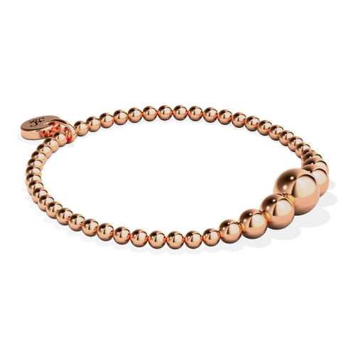 Bezaubernd | Kaskade aus 18 Karat Roségold | Ausdrucksarmband