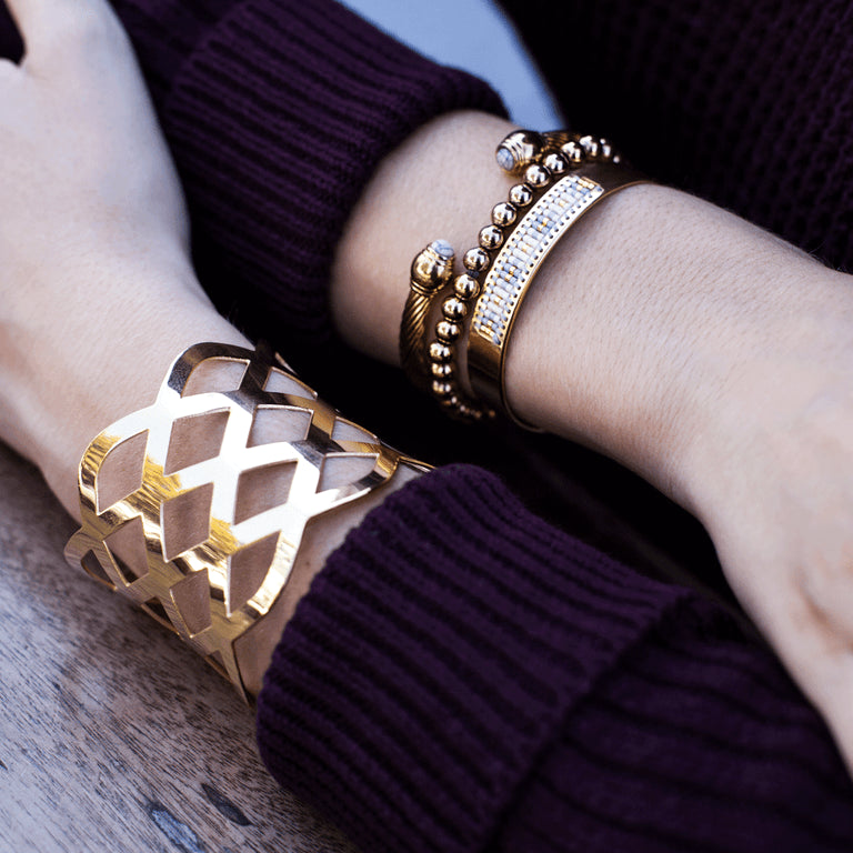 Euphoria | 18 Karat Gold | 18 Karat Roségold | Ausdrucksarmband