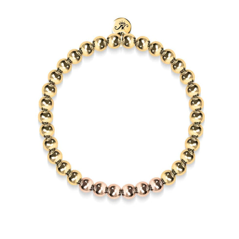 Euphoria | 18 Karat Gold | 18 Karat Roségold | Ausdrucksarmband