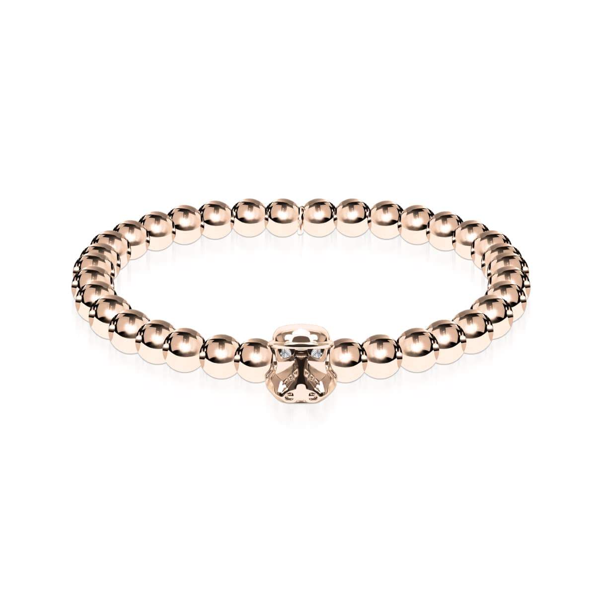 Trooper | 18 Karat Roségold | Kristall-Charm-Armband