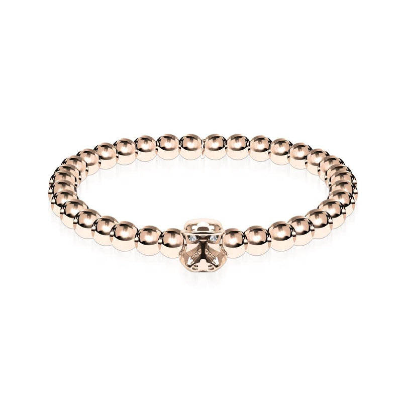 Trooper | 18 Karat Roségold | Kristall-Charm-Armband