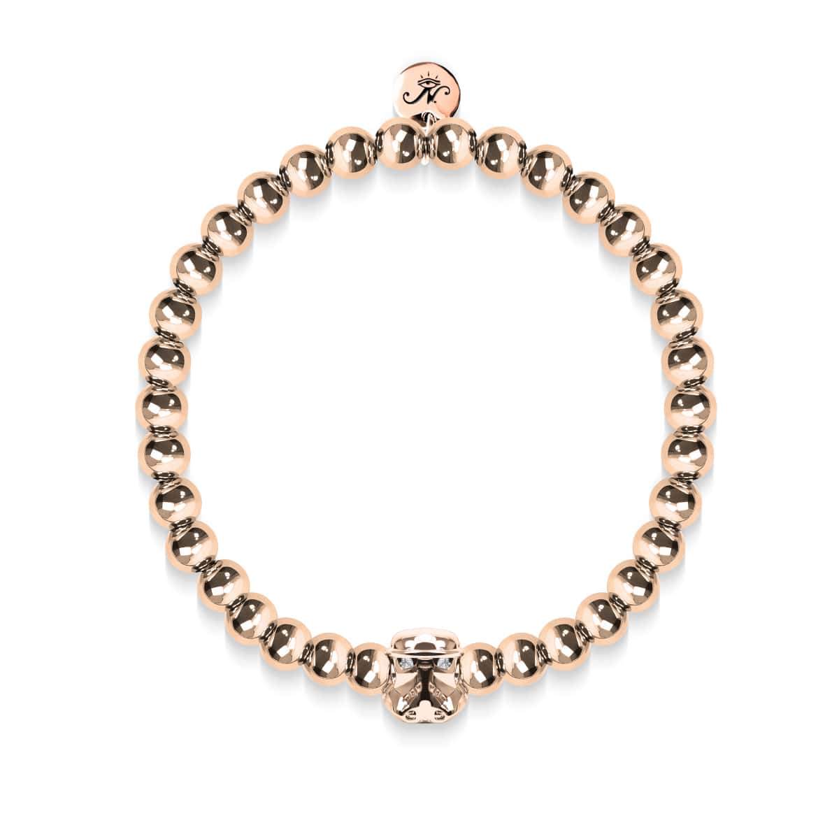 Trooper | 18 Karat Roségold | Kristall-Charm-Armband