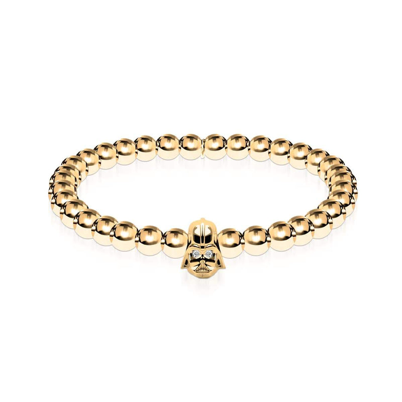 Vader | 18 Karat Gold | Kristall-Charm-Armband