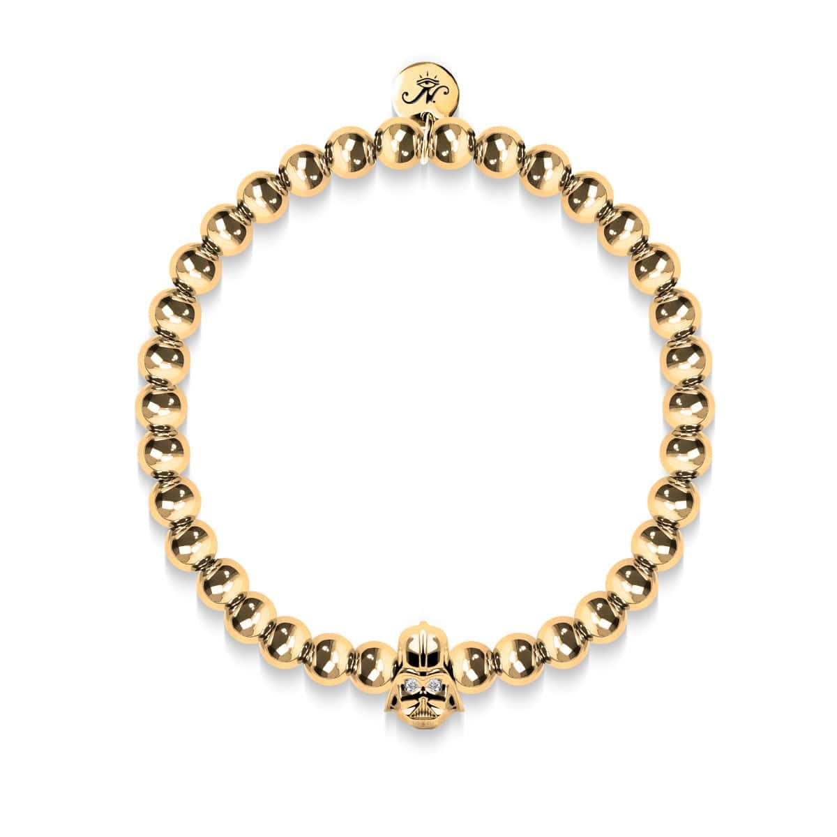 Vader | 18 Karat Gold | Kristall-Charm-Armband
